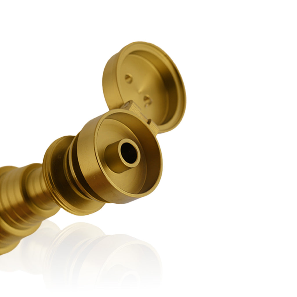 TITANIUM 6 IN 1 CARB CAP DAB NAIL 2 Color Options