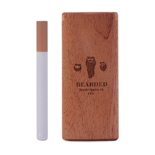Bearded Slide-Top Dugout 4 Different Wood Options