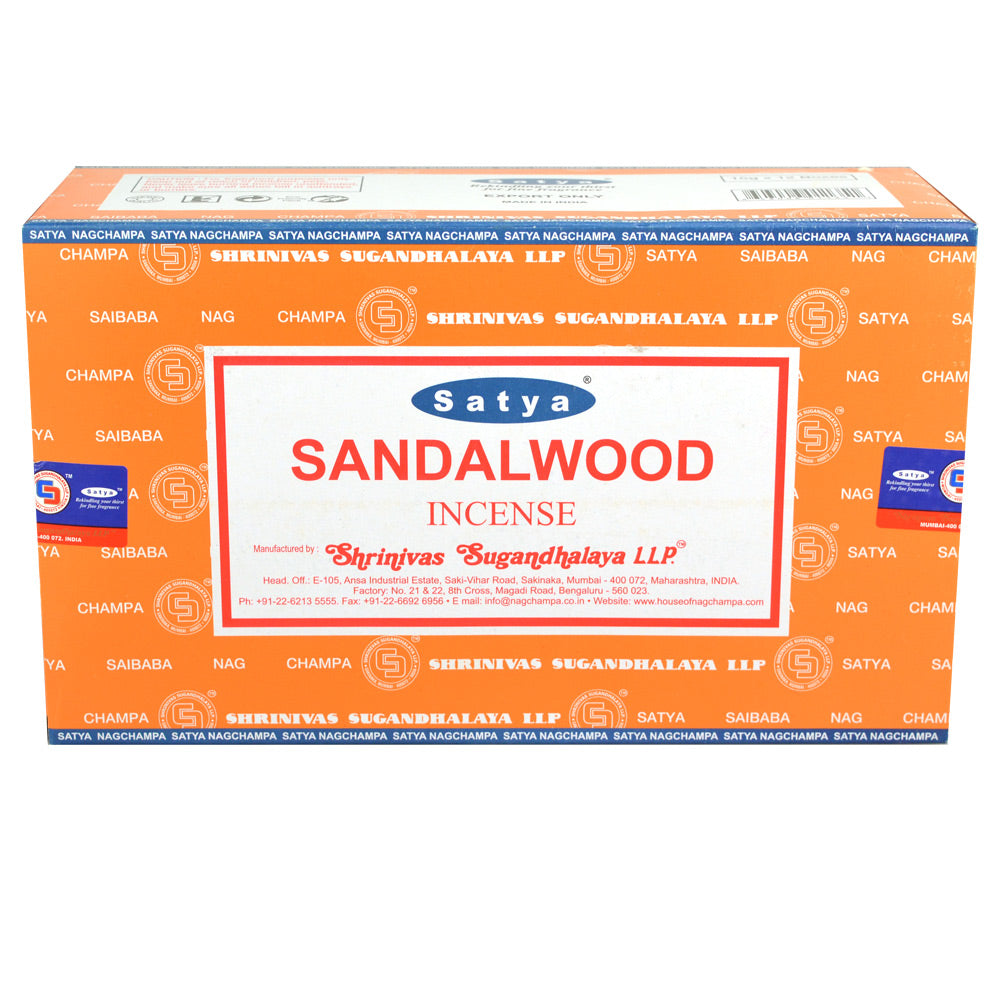 Satya 15g Incense Sticks | 12pk 19 Scent Options