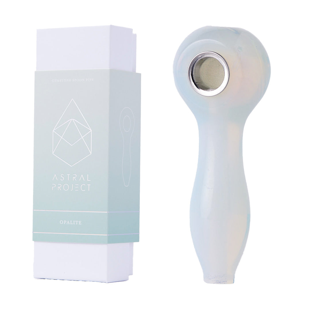Astral Gemstone Spoon Pipes 11 Color Options