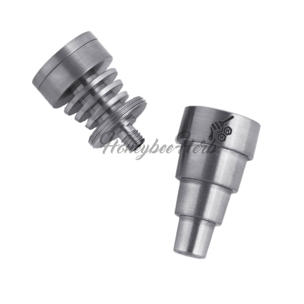 TITANIUM 6 IN 1 SKILLET DAB NAIL 2 Color Options