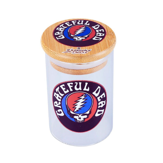 Grateful Dead x Smoky 3.5" Glass Stash Jar - 6 Styles