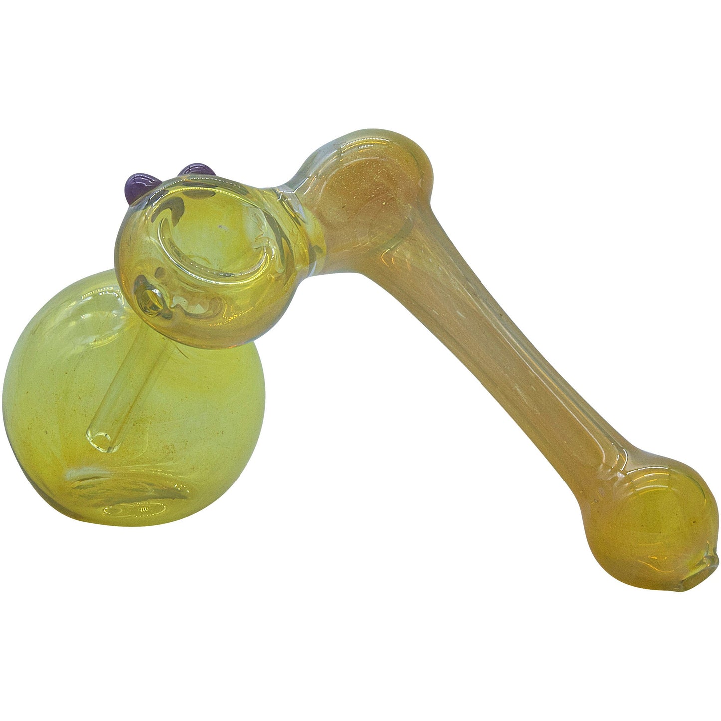 LA Pipes "Silver Sidecar" Fumed Hammer Sidecar Pipe 3 Color Options
