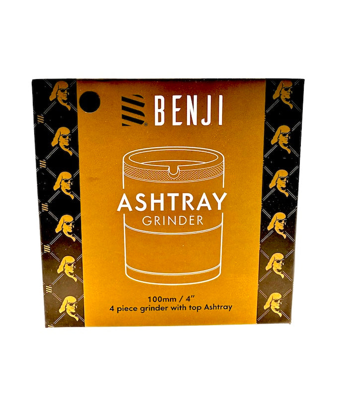 Benji XL Ashtray Grinder (4") 6 Color Options