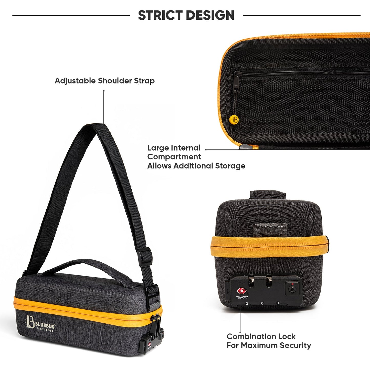 BULLDOG Smell Proof Stash Bag Bundle 3 Color Options