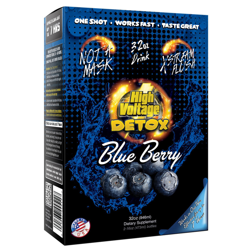 High Voltage Detox Permanent 5 Day Flush 4 Flavors