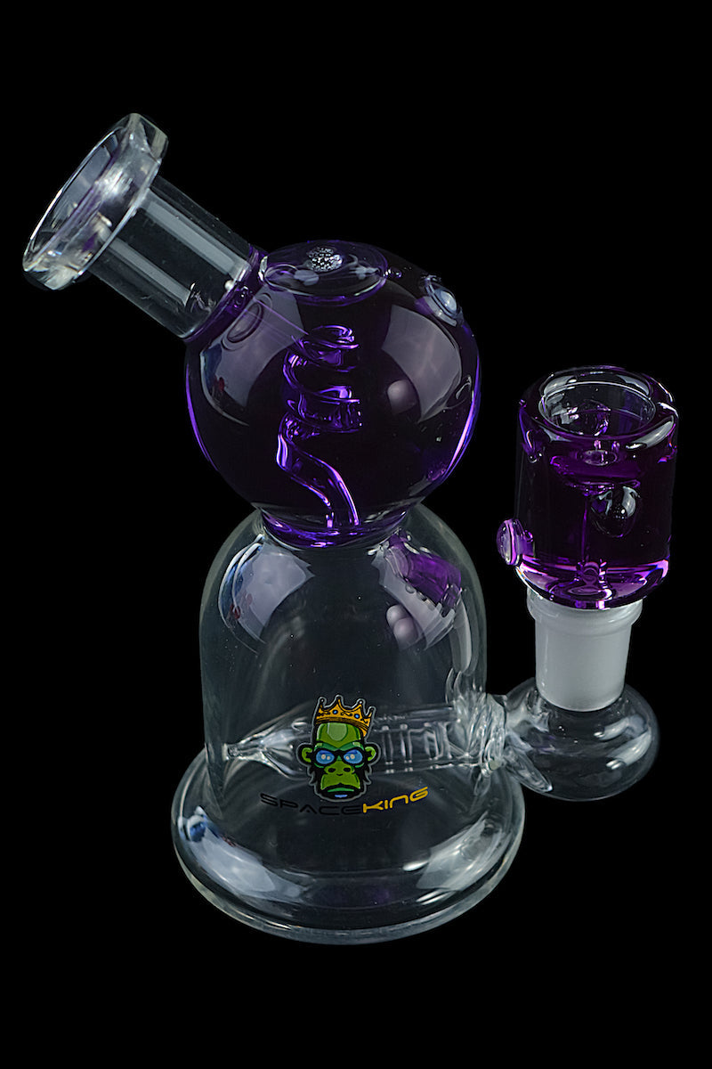Space King Glass Space Glacier Freezable Bong