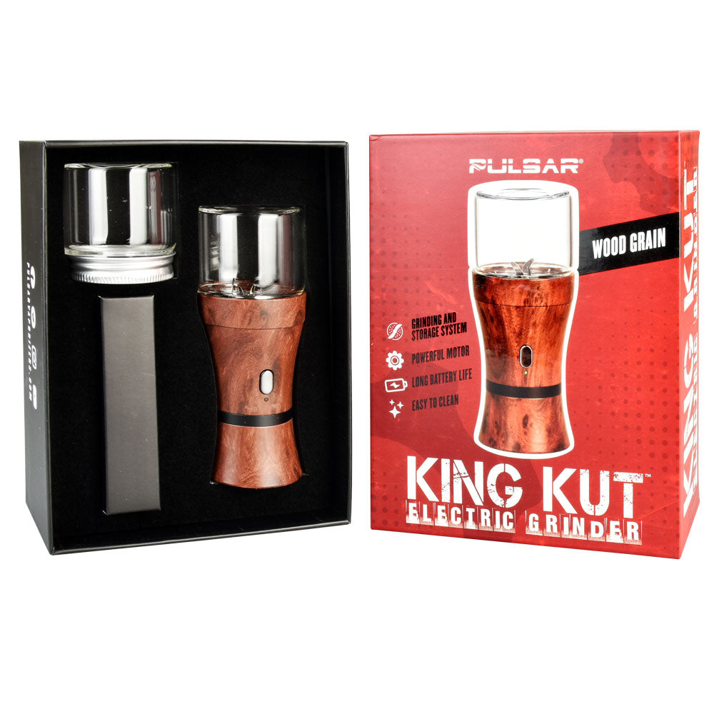 Pulsar King Kut Portable Electric Herb Grinder 3 Color Options