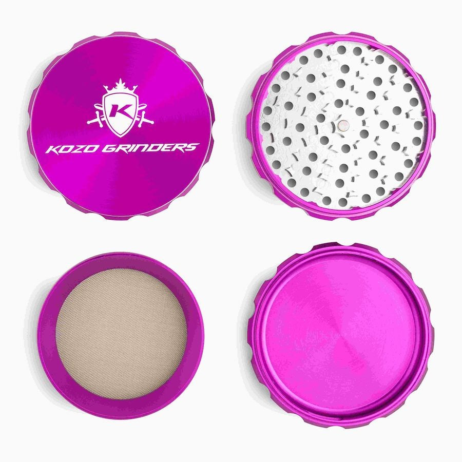 Kozo Grinder 4" Multiple Colors Available