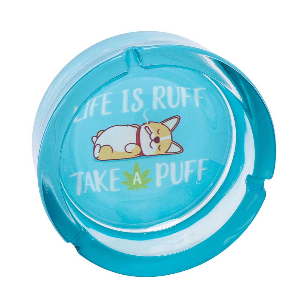 FUJIMA MEDIUM GLASS ASHTRAY MULTIPLE STYLES