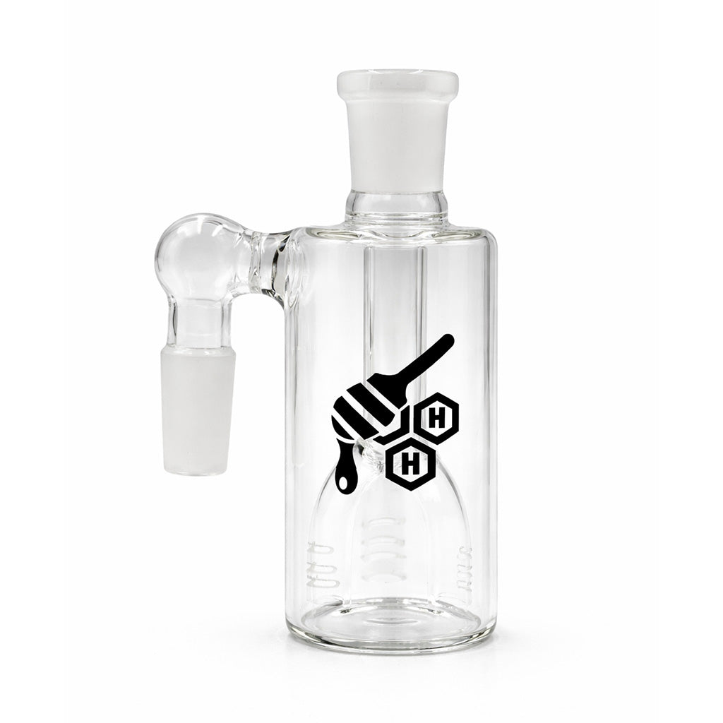 Honeybee Herb Triple Slitted Diffused Downstem Perc Ash Catcher