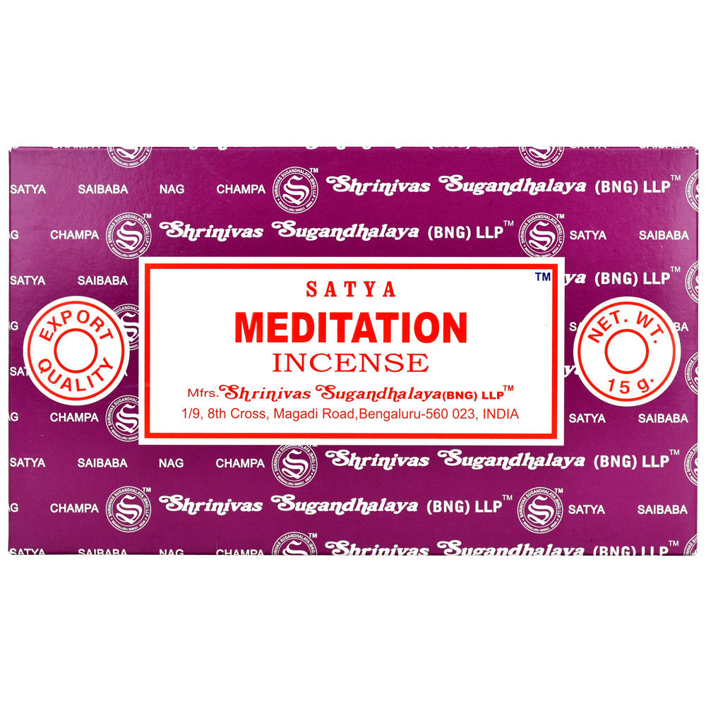 Satya 15g Incense Sticks | 12pk 19 Scent Options