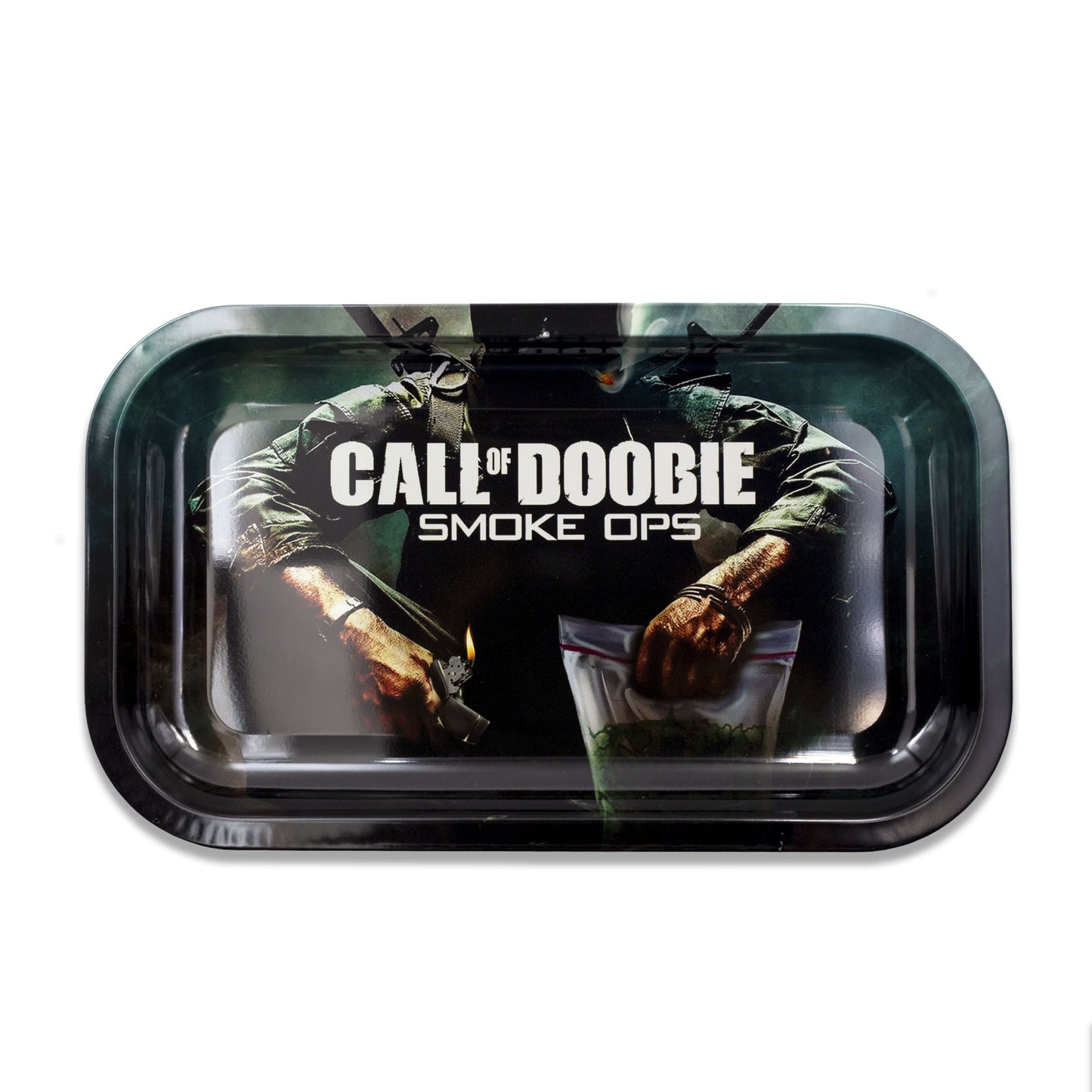 Call of Doobie Metal Rollin' Tray 2 Size Options