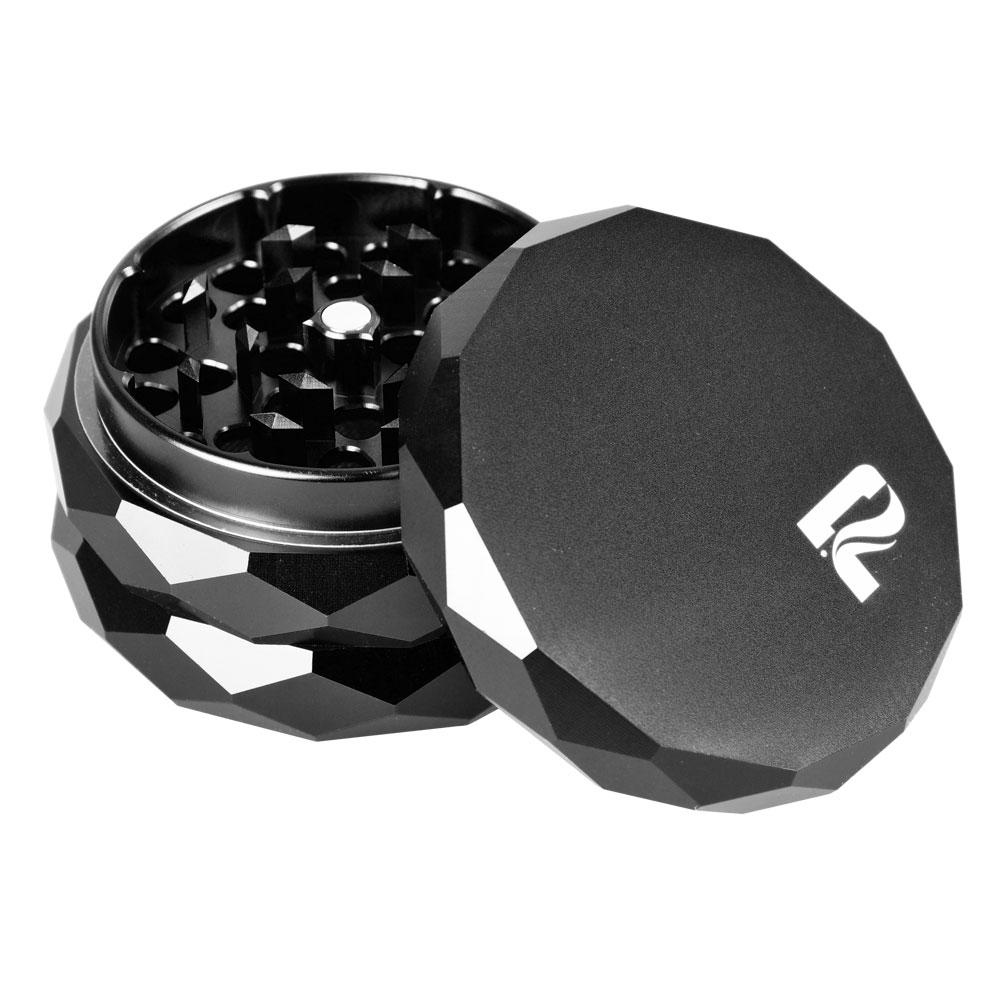 Pulsar Diamond Faceted Aluminum Herb Grinder 5 Color Options