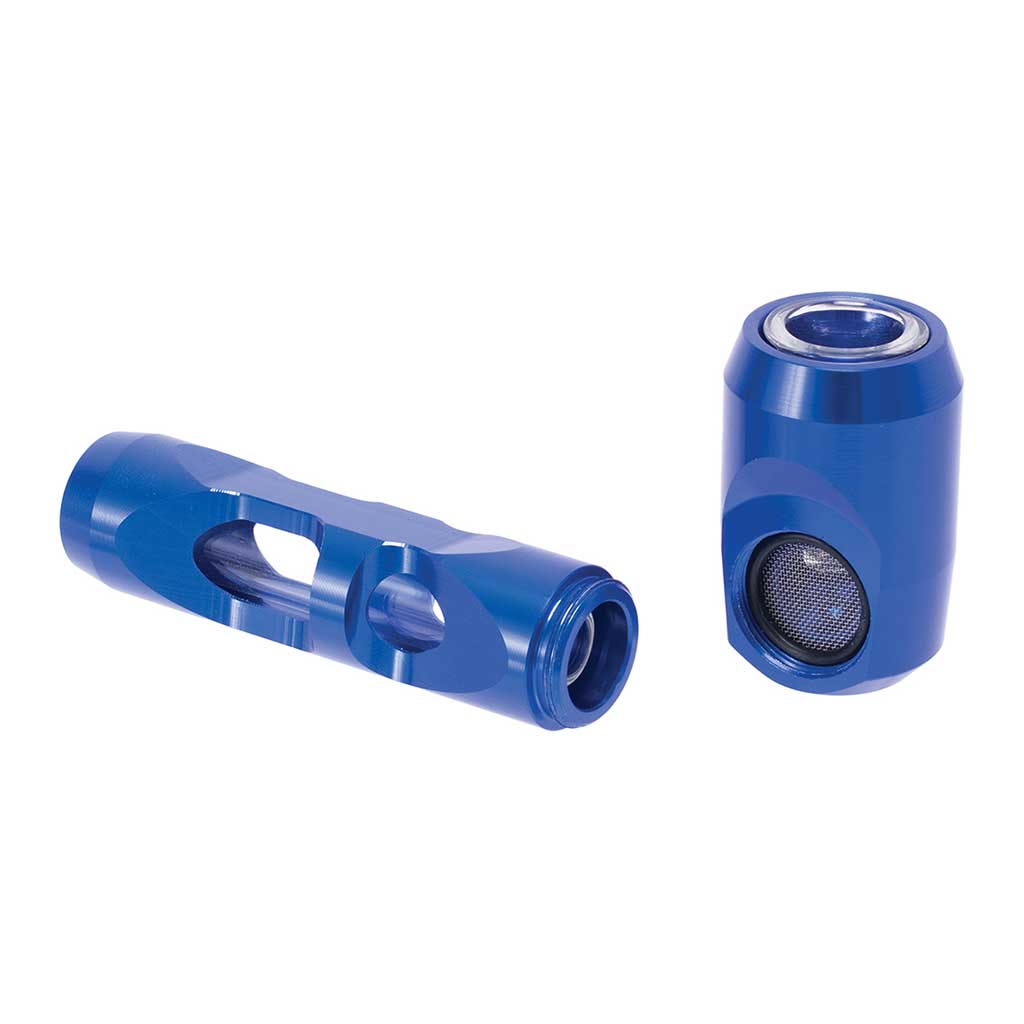 ALUMINUM GLASS SMOKING PIPE MULTIPLE COLORS