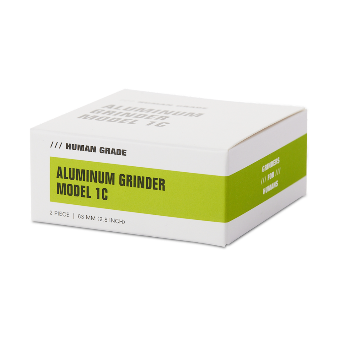 Human Grade Grinder 1C (2.5" 2-Piece) 6 Color Options