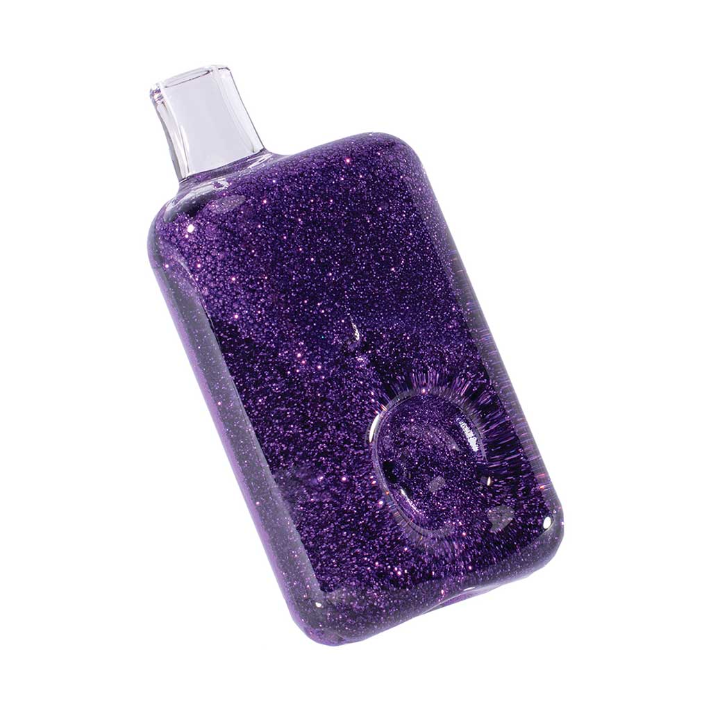 LIQUID GLITTER FREEZE SQUARE HAND PIPE MULTIPLE COLORS