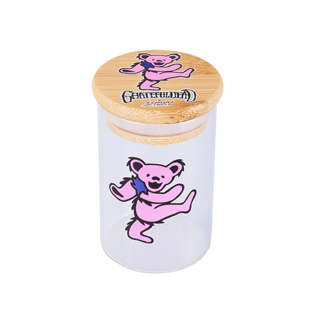 Grateful Dead x Smoky 3.5" Glass Stash Jar - 6 Styles