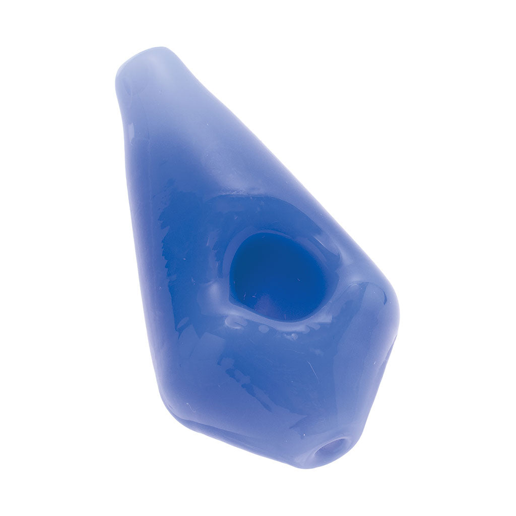 DIAMOND GLASS HAND PIPE MULTIPLE COLORS