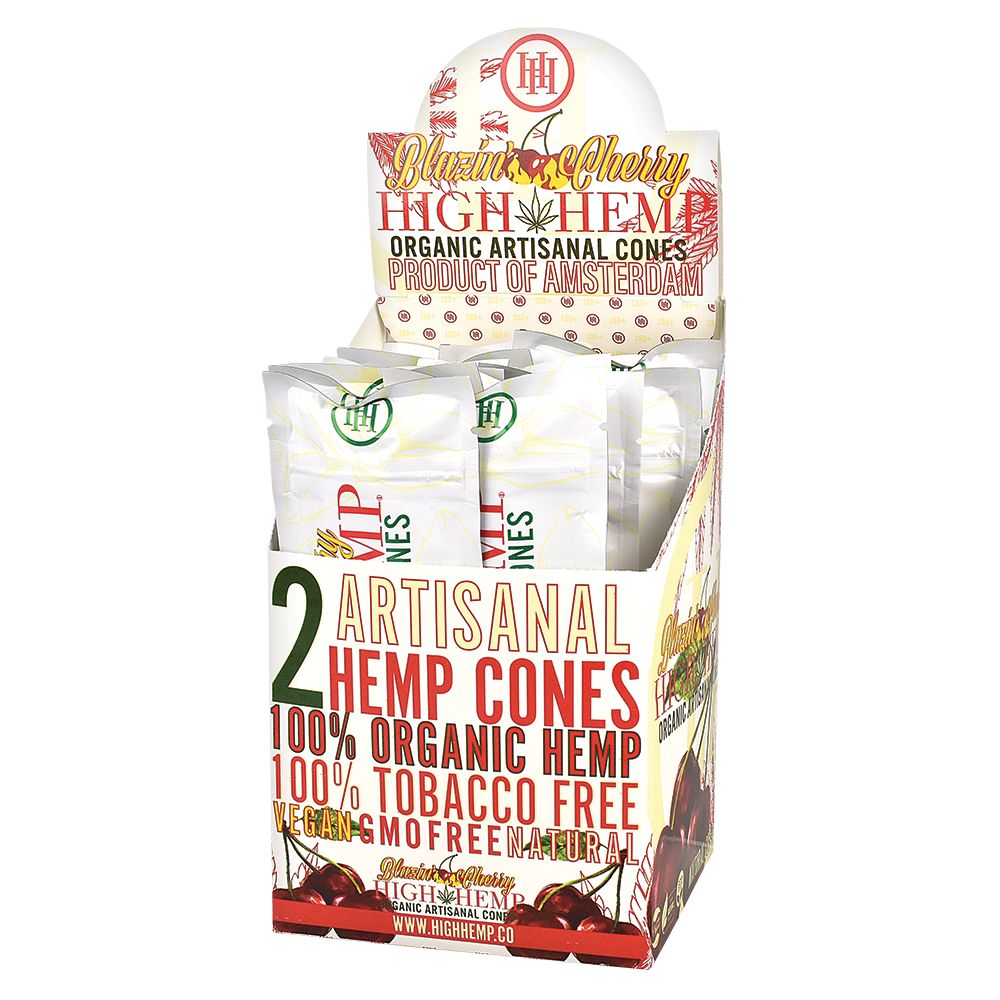 High Hemp Organic Artisanal Cones | 2pc | 15pk Display
