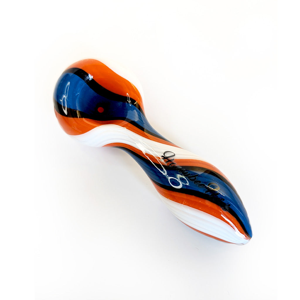 Colorburst Linework Spoon Pipe