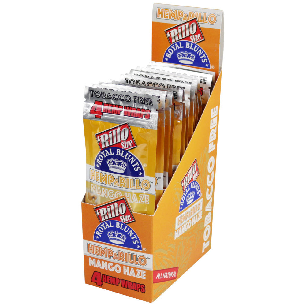 Royal Blunts Hemparillo Hemp Wraps 4pack 15 pcs