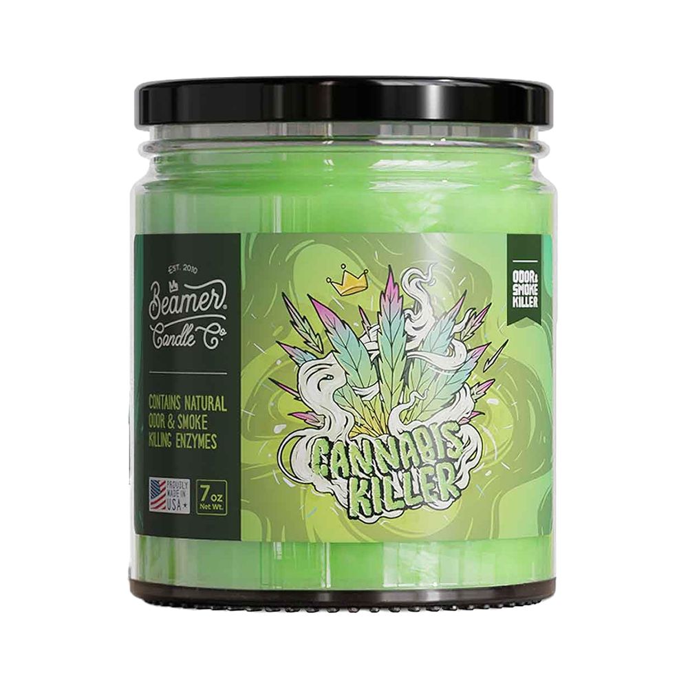 Beamer Candle Co. Odor & Smoke Killer Glass Jar Candle | 7oz 8 Different Scent Options