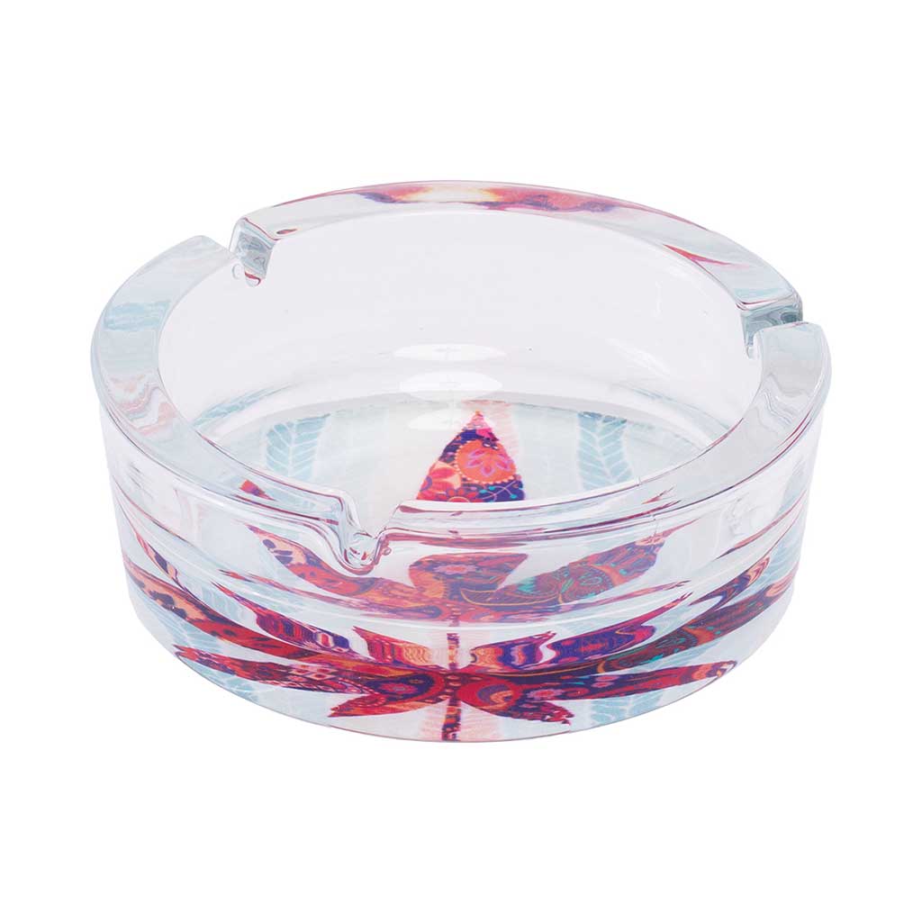 FUJIMA MEDIUM GLASS ASHTRAY MULTIPLE STYLES