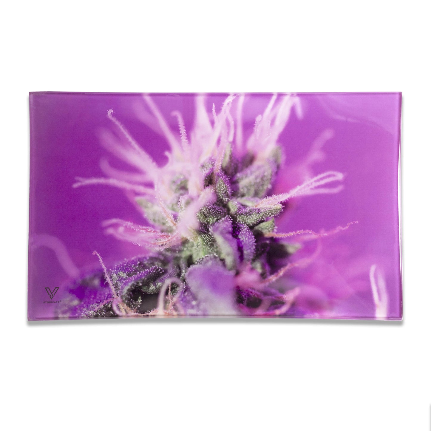 Pink Lemonade Glass Rollin' Tray 2 Size Options