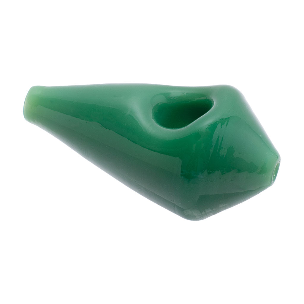 DIAMOND GLASS HAND PIPE MULTIPLE COLORS