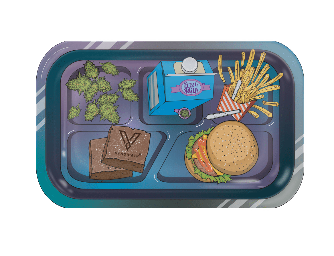 Munch Time Metal Rollin' Tray 2 Size Options