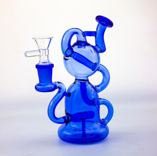 Recycler Style Mini Water Pipe 2.7"