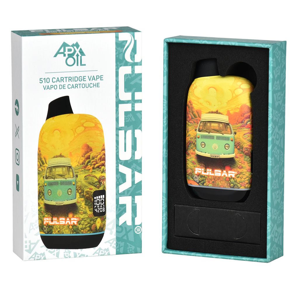 Pulsar APX Oil 510 Vaporizer | Design Series | 1000mAh | 6pc Display 4 Different Styles
