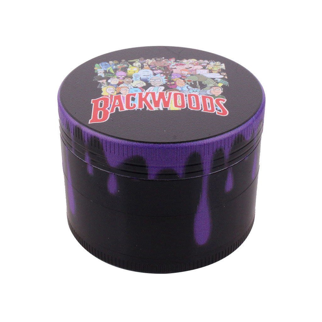 COLOR DRIP ALUMINUM 4-PIECE HERB GRINDER 6 Color Options