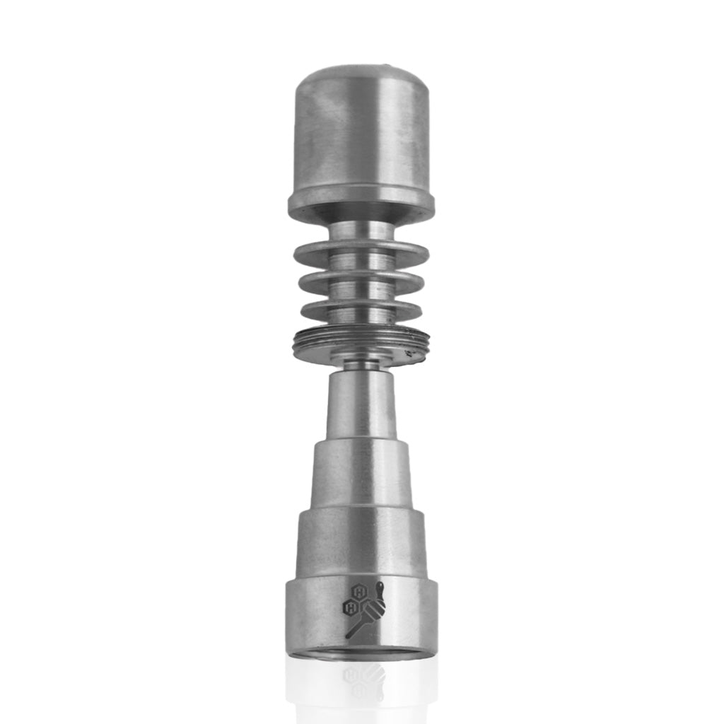 TITANIUM 6 IN 1 SKILLET ENAIL DAB NAIL 2 Sizes & 2 Color Options