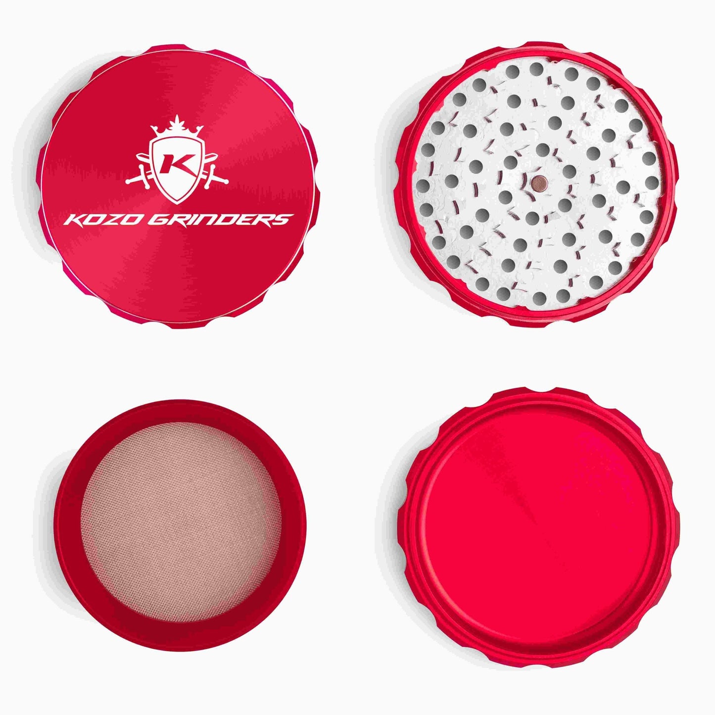 Kozo Grinder 4" Multiple Colors Available