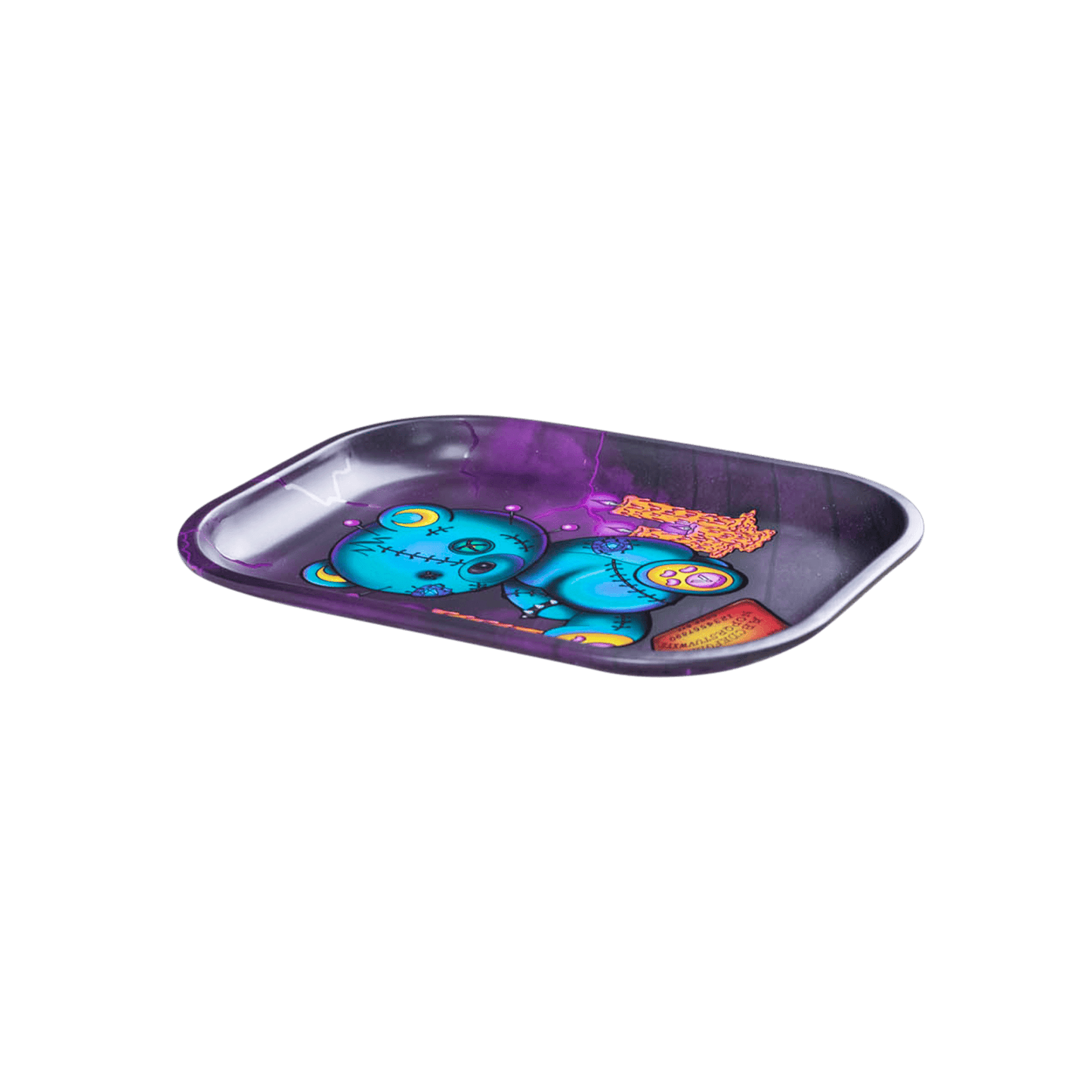 Ouija Bear Metal Rollin' Tray 2 Size Options