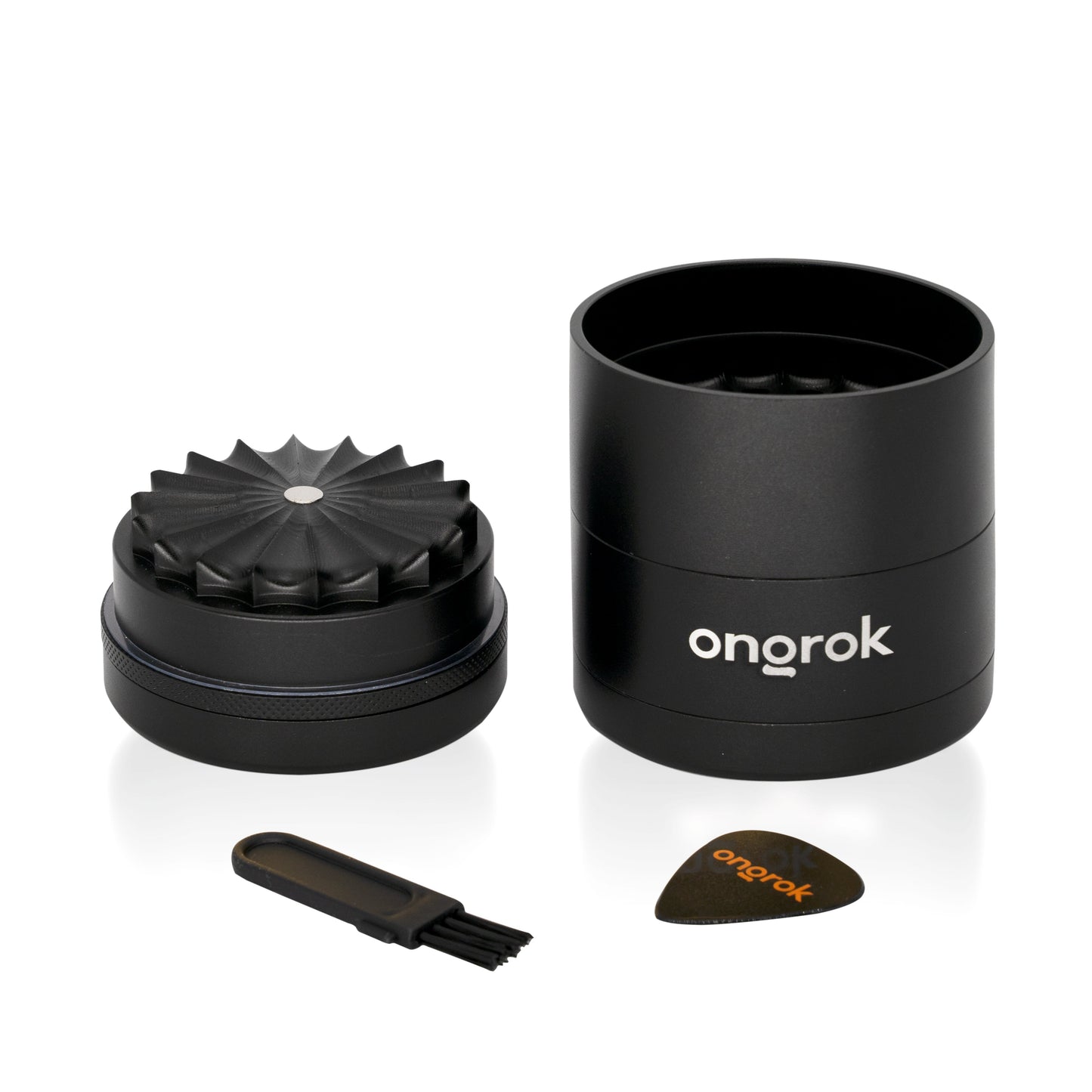 Ongrok 5 Pc Flower Tooth Storage Grinder 5 Color Options