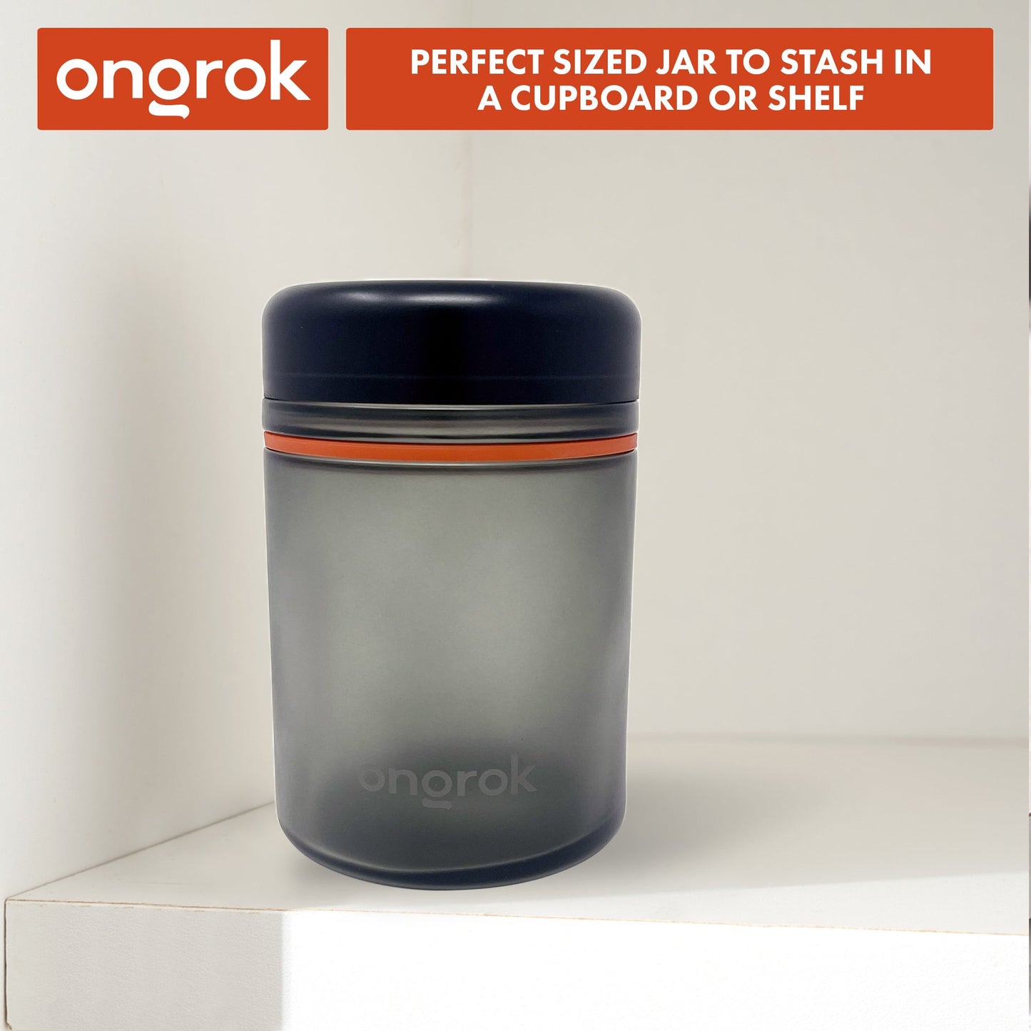 Ongrok 1000ml Child Resistant Storage Jar