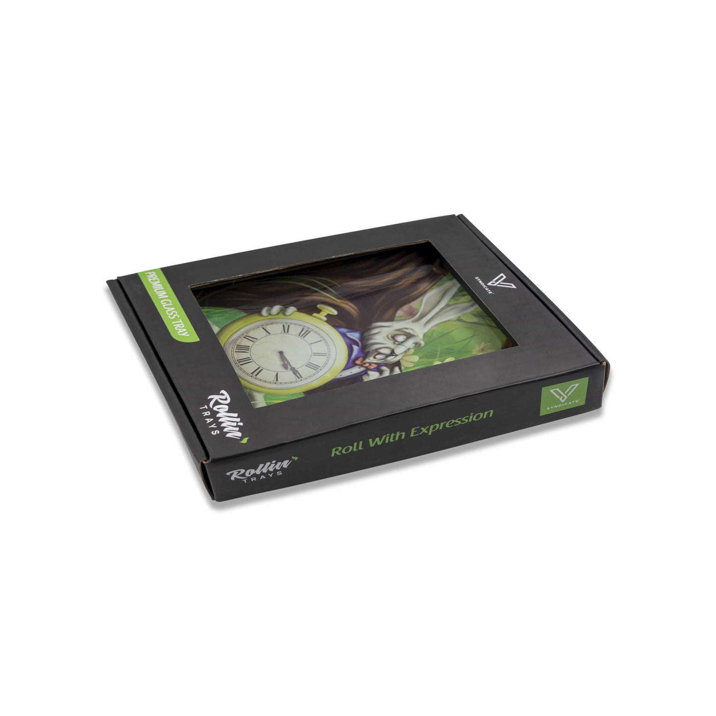 White Rabbit Glass Tray 2 Size Options