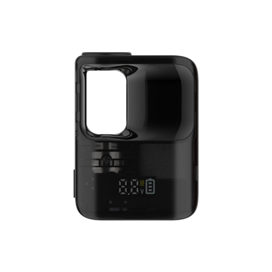CCELL Stylo compact palm-style 510-thread battery in black featuring an ergonomic drop-in design that conceals and protects oil cartridges.