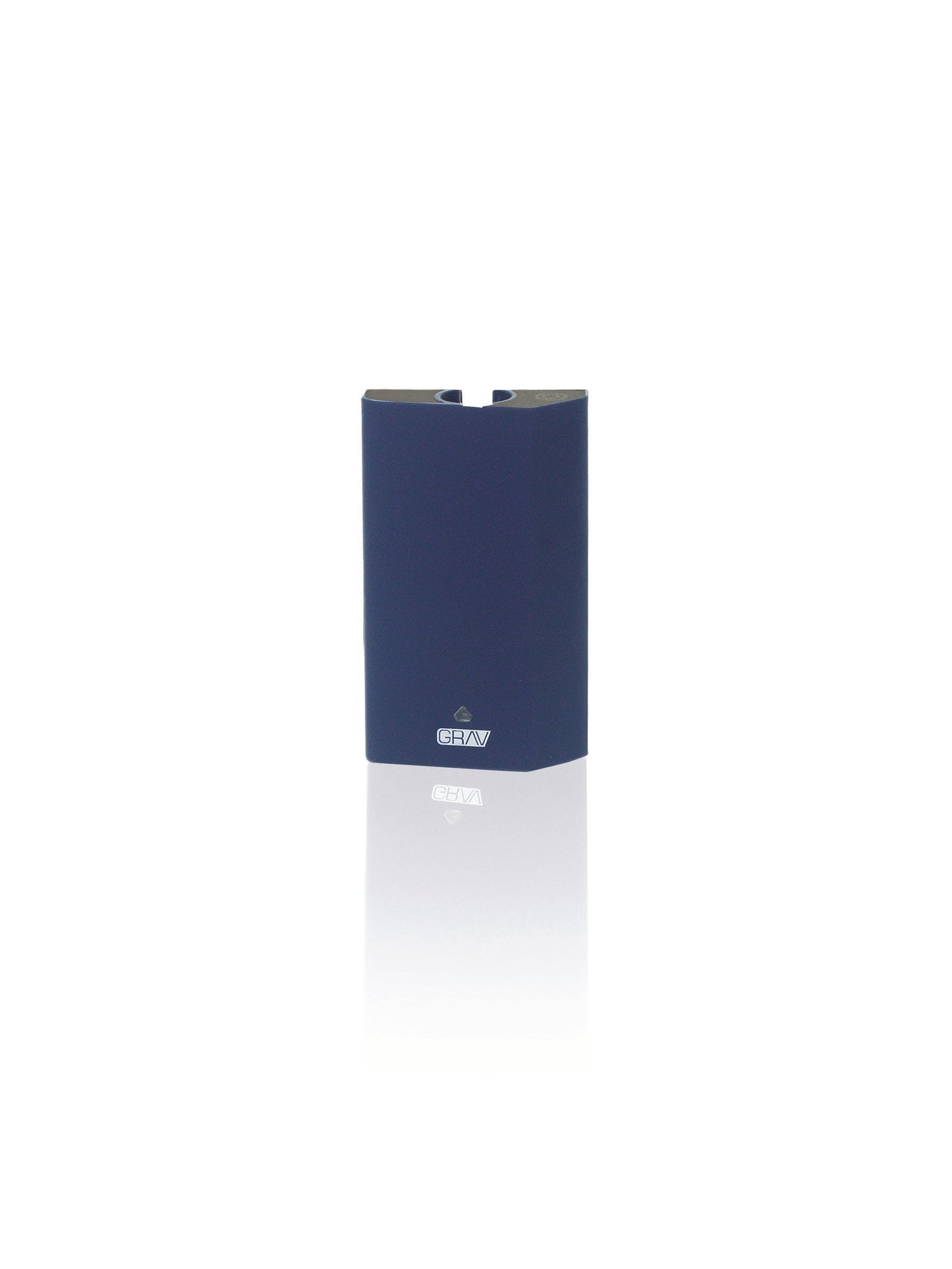 GRAV® Gem-in-Eye buttonless 510 battery in Blue, highlighting the sleek, minimalist design and auto-inhale sensor.