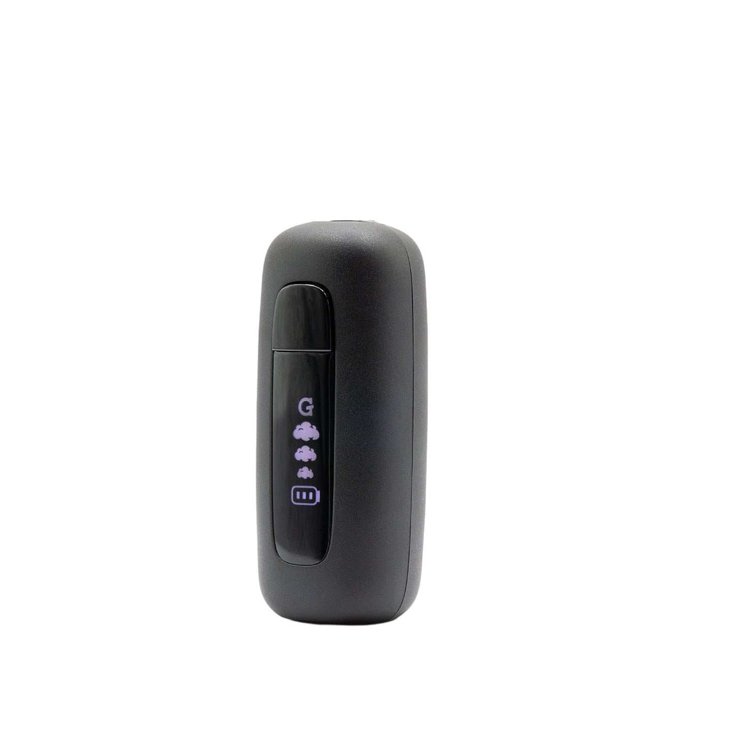 Three-quarter front view of the G Pen 510 Original, emphasizing the rounded ergonomic edges and matte finish.