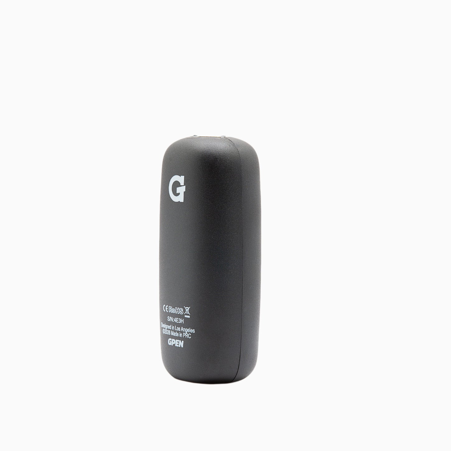 Three-quarter rear view of the G Pen 510 Original showcasing the seamless, minimalist black chassis.