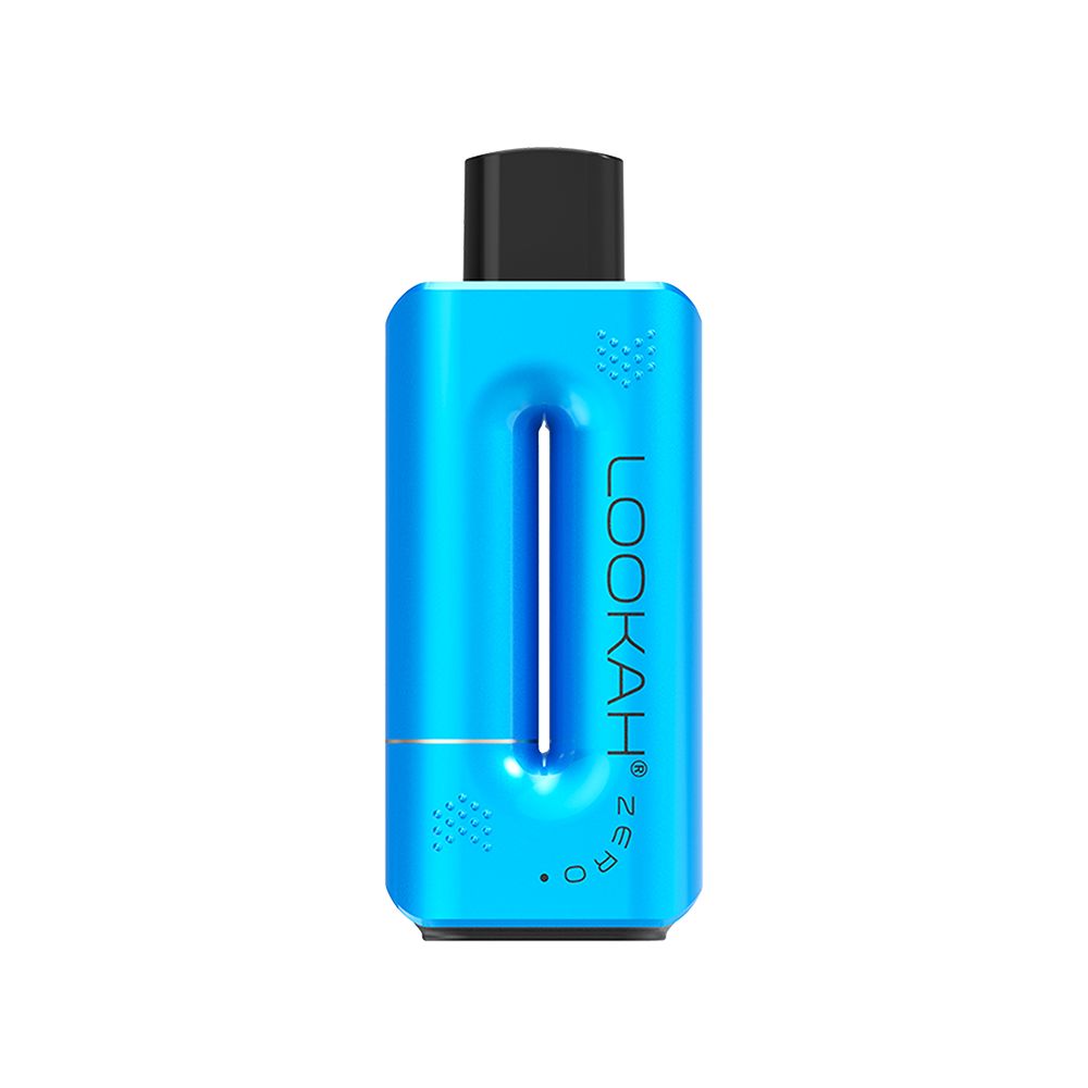 LOOKAH Zero in Royal Blue, illustrating the sleek, compact profile that fits perfectly in any pocket or small bag.