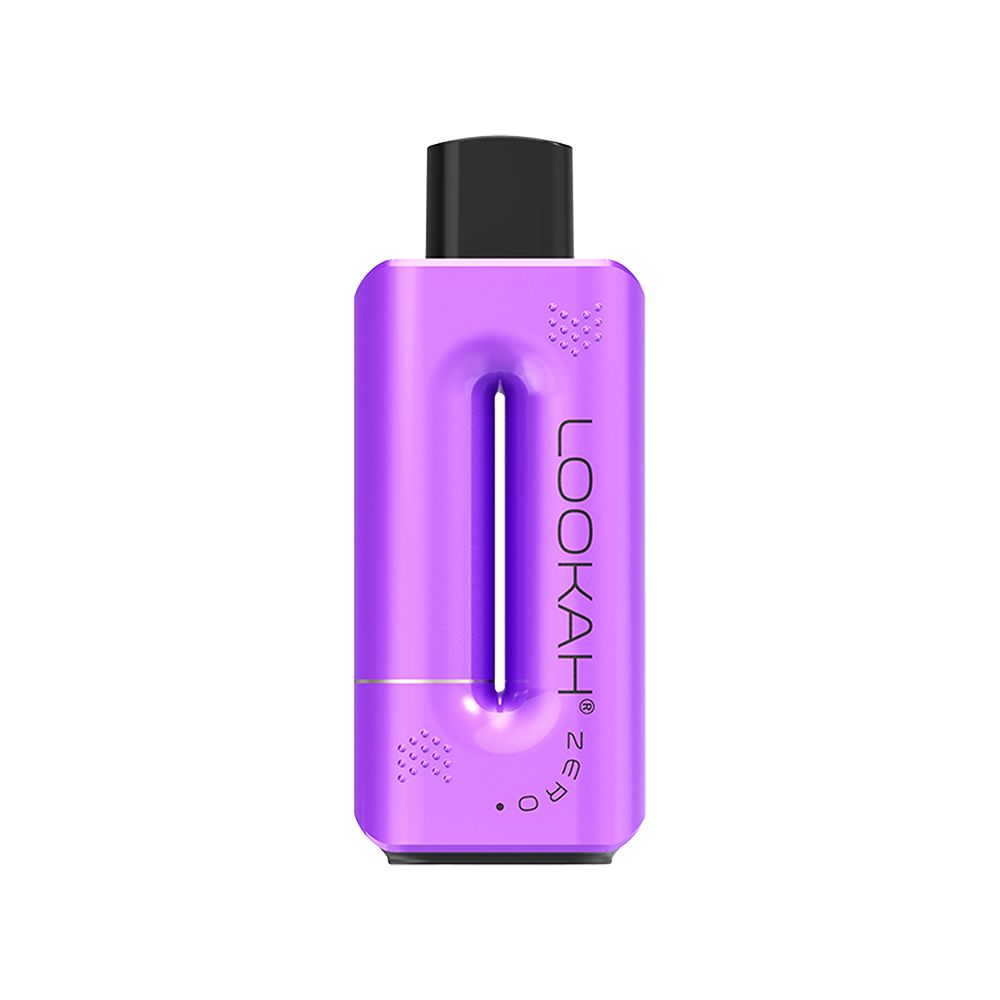 LOOKAH Zero in Purple, featuring the elegant matte purple chassis and the minimalist LED indicator ring near the mouthpiece.
