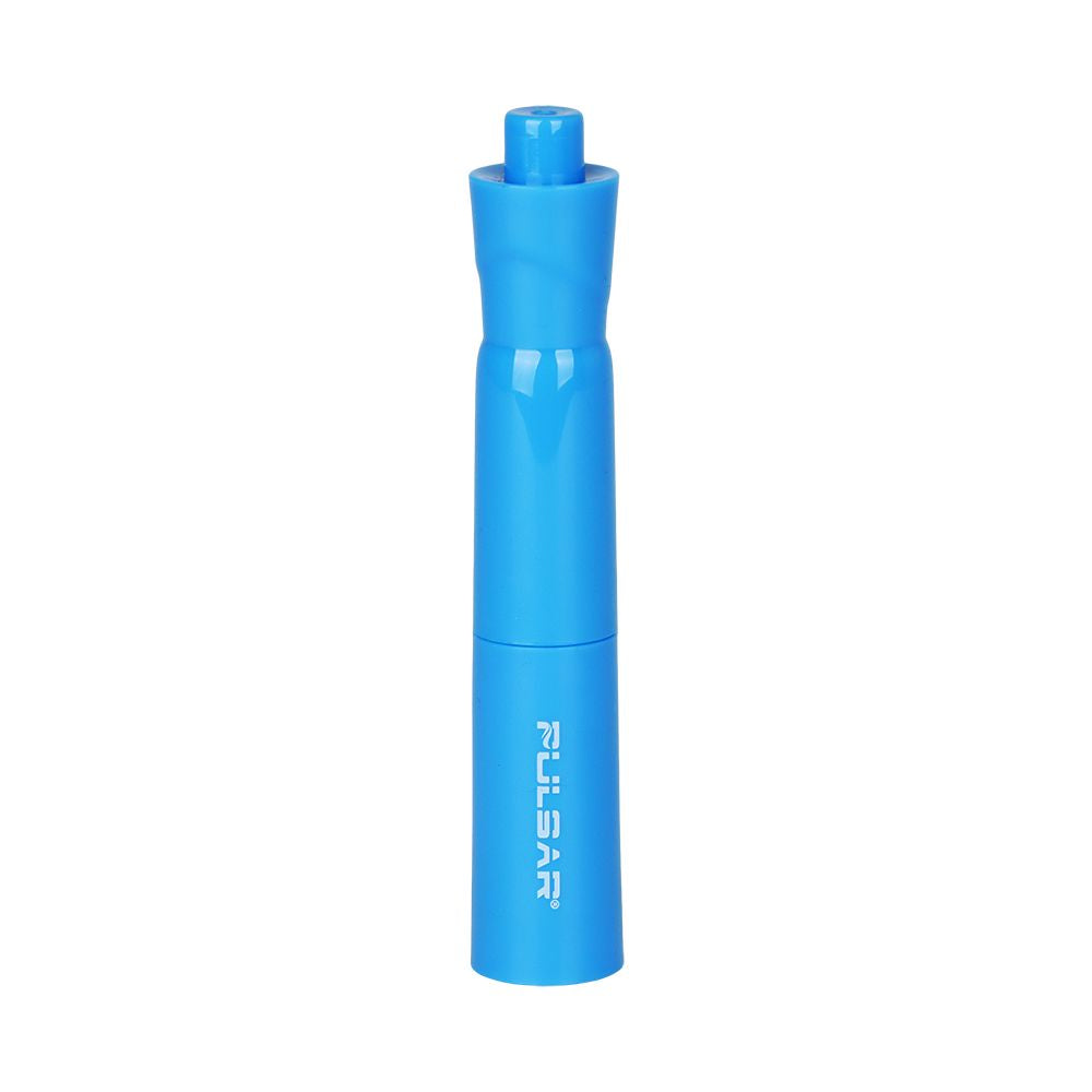 Blue Pulsar 510 Hall Pass Vaporizer battery showing a sleek marker-style design and Pulsar logo branding.