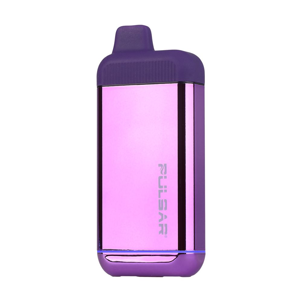 The Pulsar 510 Jetpack 2.0 in Nebula finish, featuring a compact, portable design that mimics a modern disposable nicotine vape.