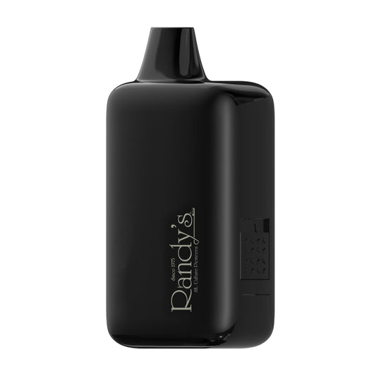 Randy's Inspo XL incognito 510-thread battery in Black, featuring a discreet disposable-style design that completely conceals oil cartridges up to 3 grams.