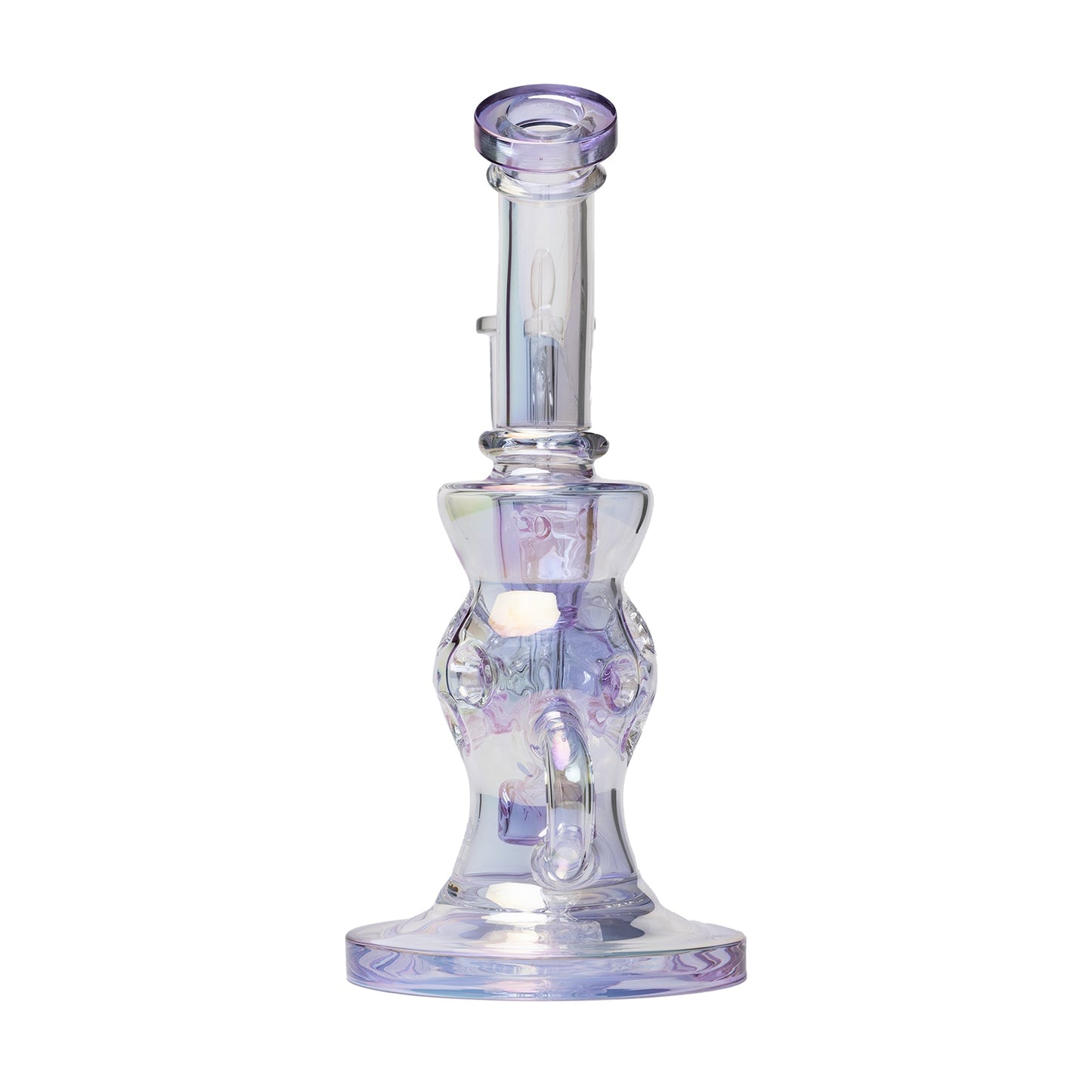 Human Grade 8.5" Swiss Incycler Glass Rig Recycler Water Pipe